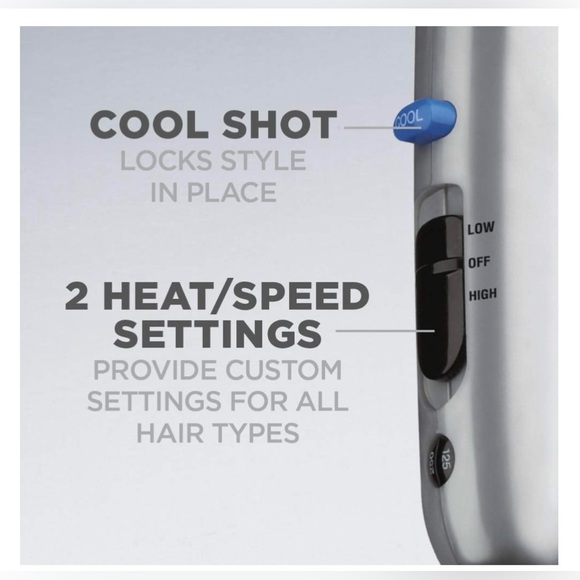 New CONAIR 1875W 3-in-1 lonic One Step Style and Dry Hair Dryer - Picture 4 of 6